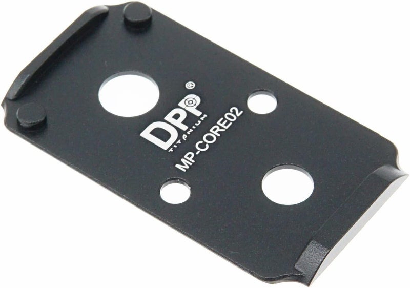 DPP Titanium Mount/Adapter Plate Compatible with Smith & Wesson MP 2.0 Optics Ready/CORE Holosun 407C/507C/508T Trijicon RMR/SRO - Image 3